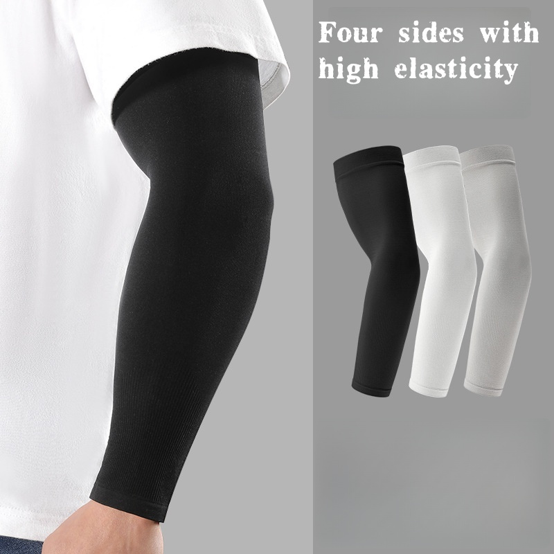 Cycling Gear For Women - 2pcs Ice Silk Arm Sleeves, Breathable