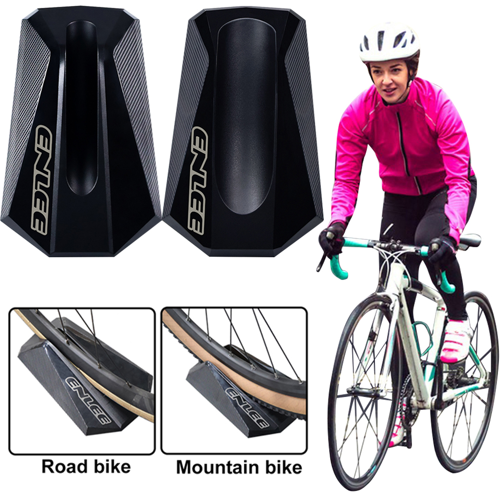 Cycling Gear Stand - Bike Front Wheel Riser Block Front
