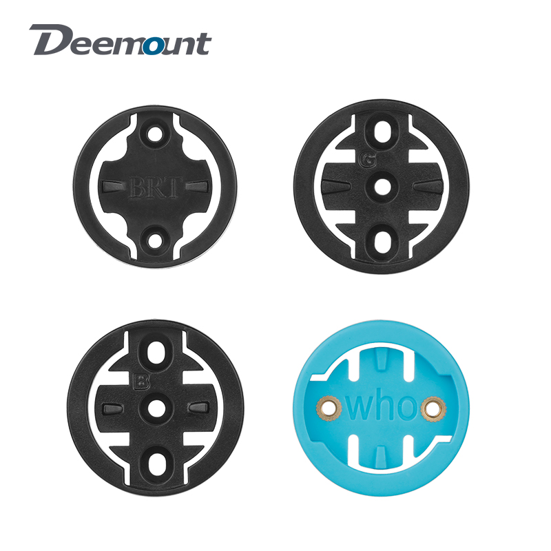 Cycling Gear Mount - 2pc/set Computer Mount Base for Garmin/Magene/Bryton/Wahoo