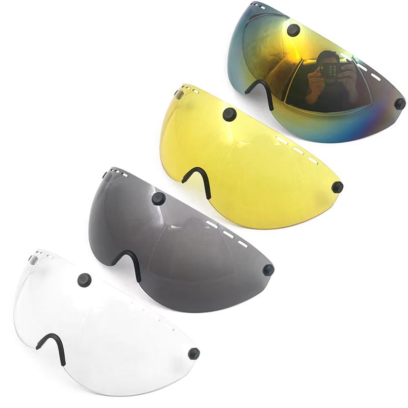 Aero Cycling Helmet - TT Road Bike Helmet Cycling Glasses
