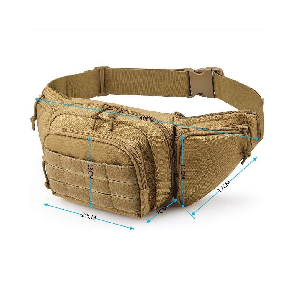 Cycling Gear For Women - Tactical Waist Pack Waterproof Hip Bag