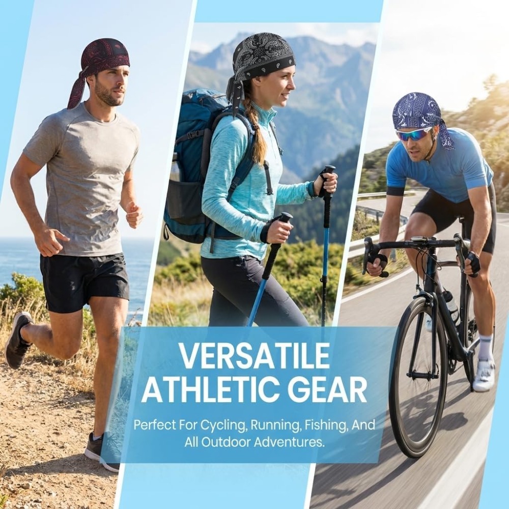 1-5pcs Cooling Skull Cap Helme - Aero Cycling Helmet review and price
