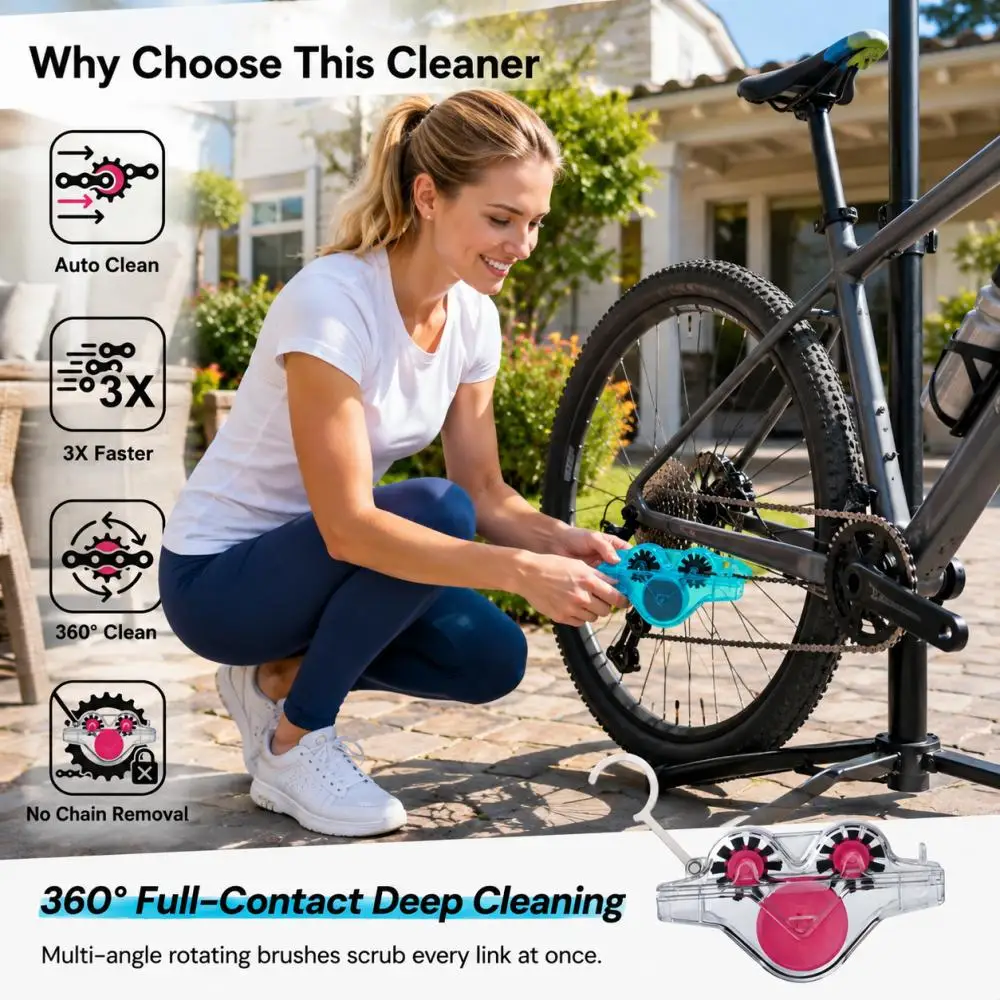 MTB Road Bike Chain Cleaner To - Bike Chain Cleaner review and price