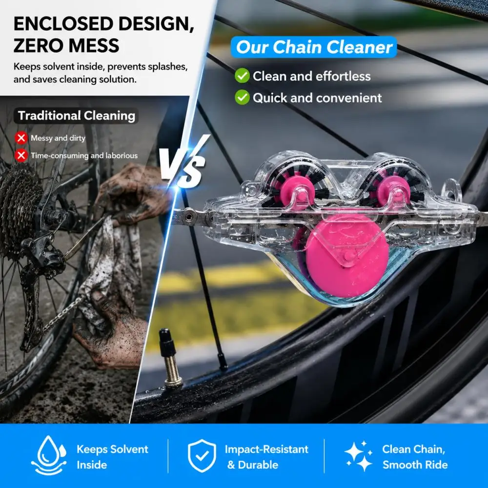 MTB Road Bike Chain Cleaner To - Bike Chain Cleaner review and price