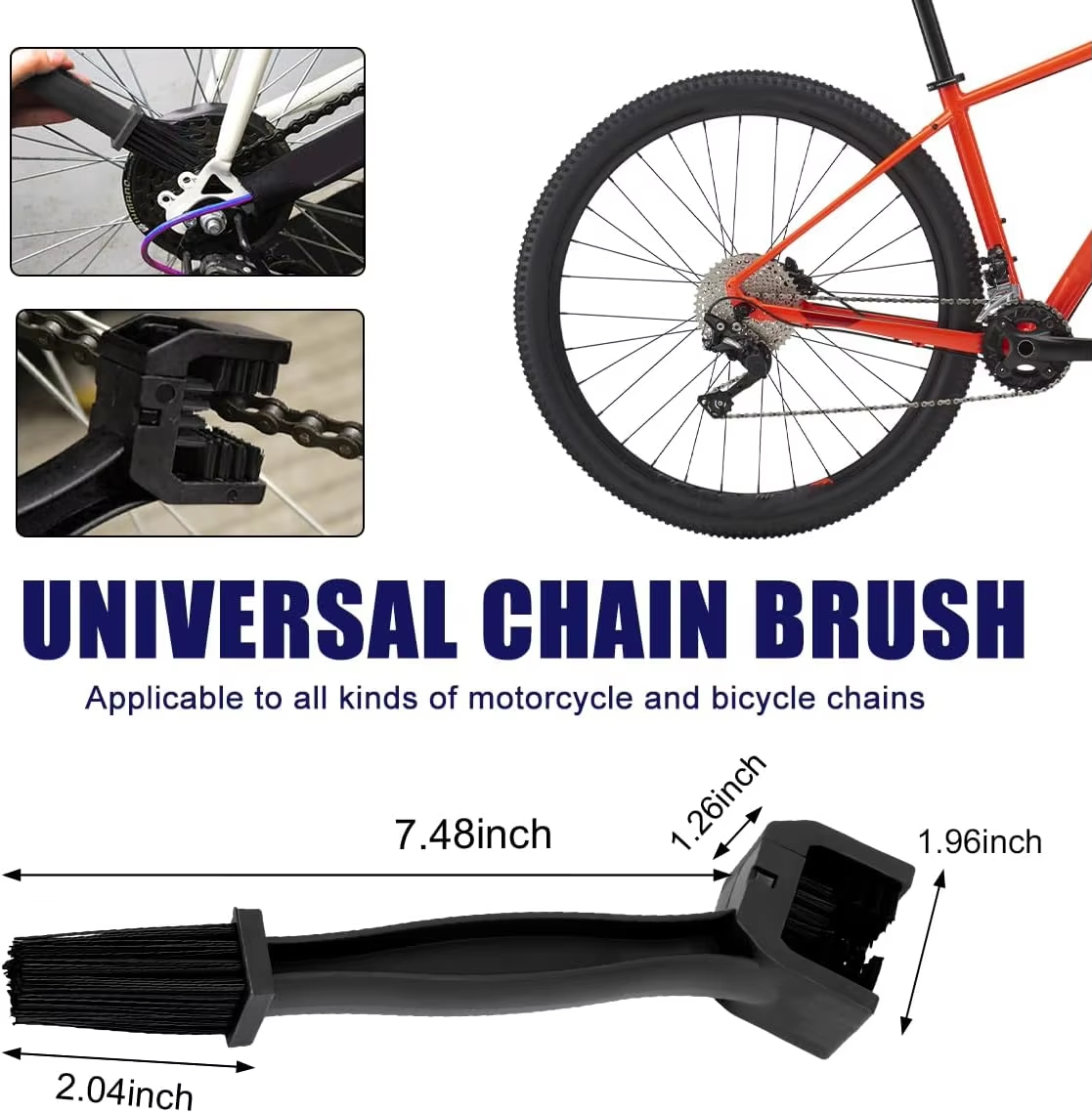Portable Plastic Chain Cleaner - Bike Chain Cleaner review and price