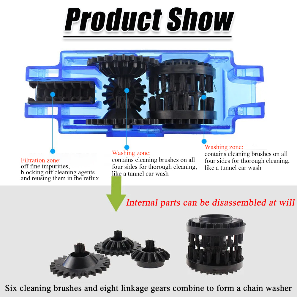 Chain Cleaner Cleaning Bicycle - Bike Chain Cleaner review and price
