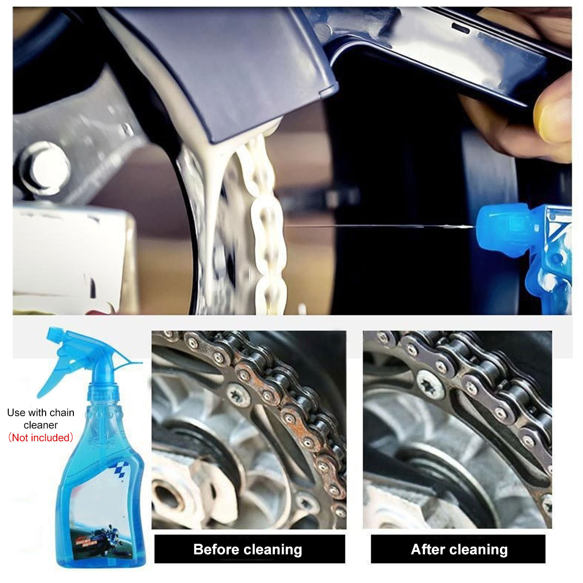 Motorcycle Bike Chain Cleaner  - Bike Chain Cleaner review and price