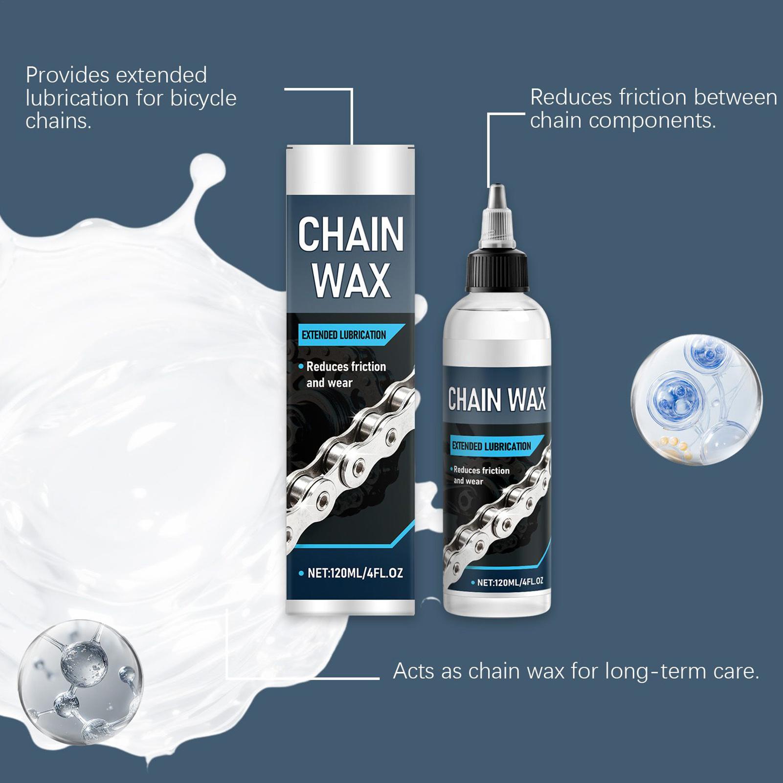 120ml Wax Based Bike Chain Lub - Bike Chain Cleaner review and price