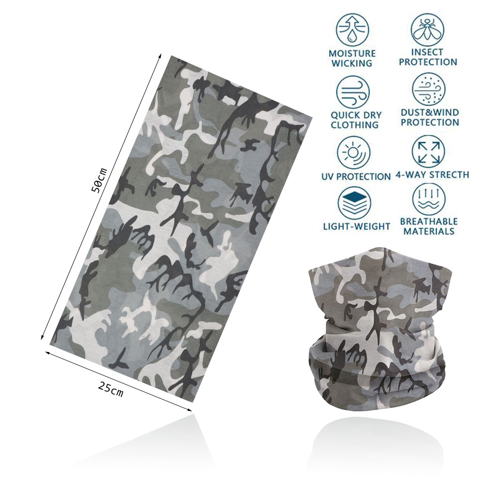 CM01-CM33 Camo Printed Bandana - Cycling Gear For Women review and price