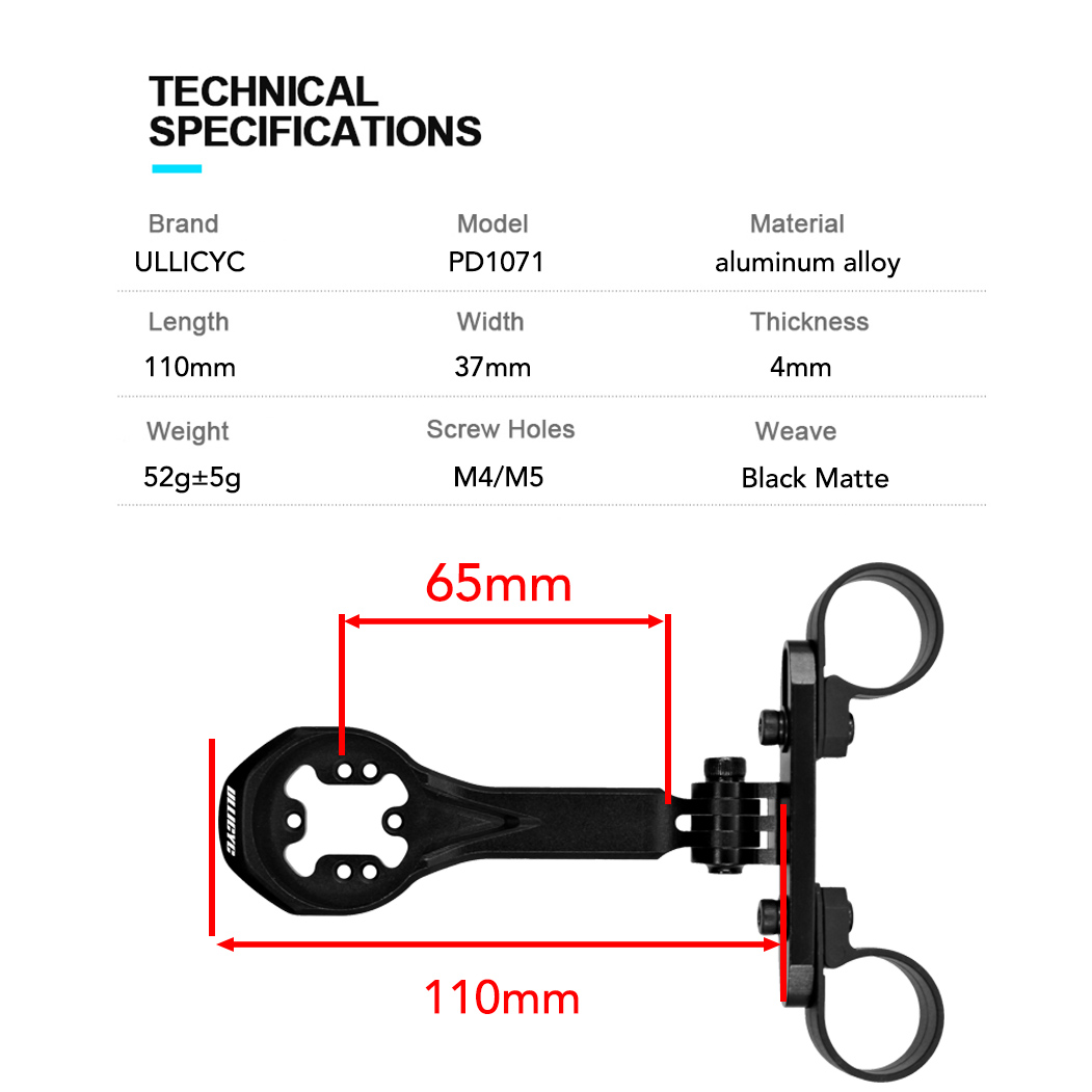 ULLICYC Aluminium Bike Compute - Cycling Gear Mount review and price