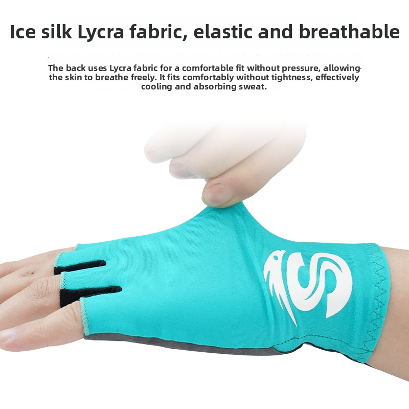 Half Finger SBR Padded Cycling - Cycling Gear Lycra review and price