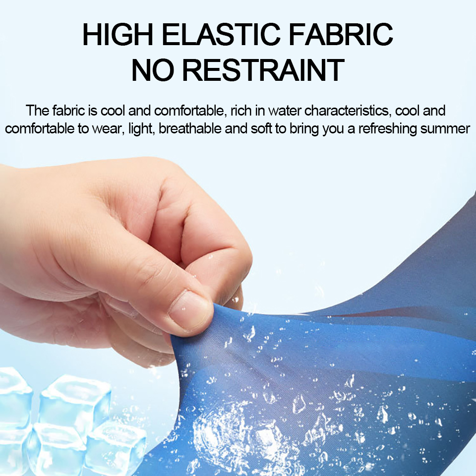 2Pcs Set Summer Ice Silk Cycli - Cycling Gear For Women review and price