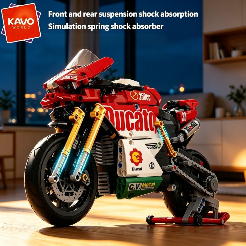 KAVOWORLD 883PCS 1:10 Racing M - Cycling Gear Stand review and price