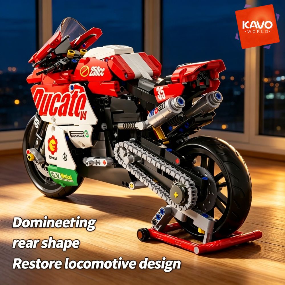 KAVOWORLD 883PCS 1:10 Racing M - Cycling Gear Stand review and price